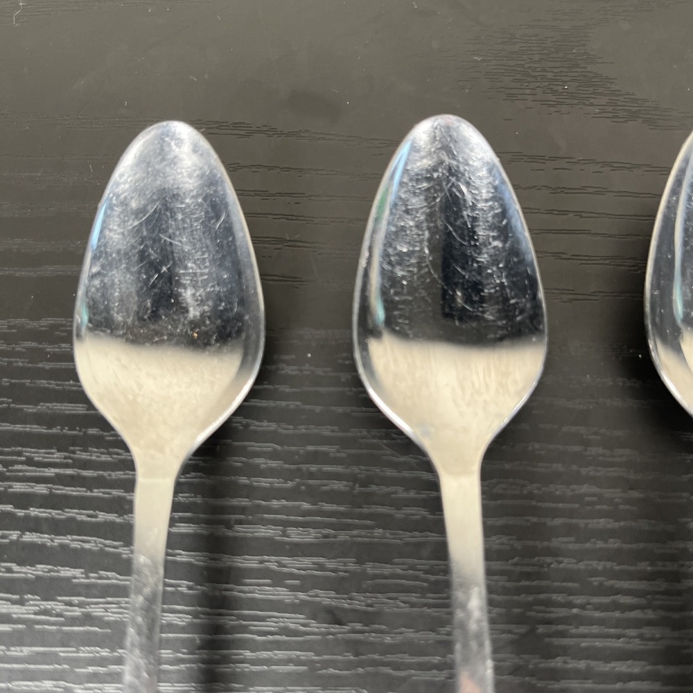 Ekco‎ Eterna Flatware Forced Stainless Dessert Spoons x4 - Picture 3 of 12